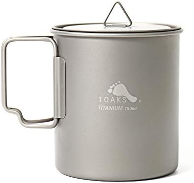 TOAKS Pure Titanium Camping Tableware For Outdoor Use, Can Be - View #12