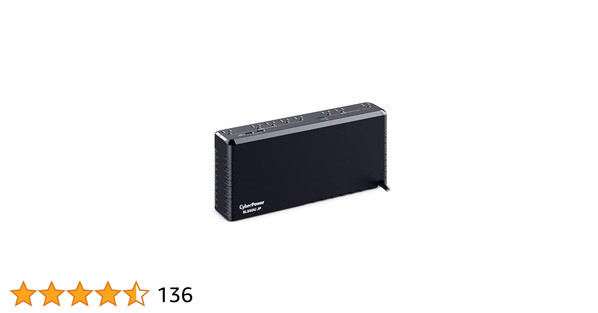 Amazon.co.jp: SL550UJP (CyberPower 無停電電源装置 550VA/330W