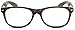 Specs retro 80's Vintage Reading Glasses (Matte Black and Shiny Havana) +1.00 2-Pack