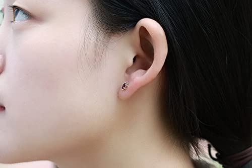 Boucles d'oreilles de mode pour femmes en métal 18K hypoallergéniques et légères - 4
