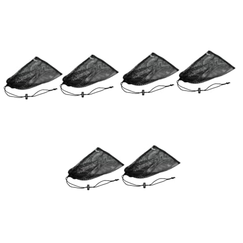 Sac en maille pour baseball POPETPOP lot de 3 rangements anti-perte avec cordon