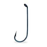 Mustad Virginia Hook, Hollow Point, Down Eye - Blued 3