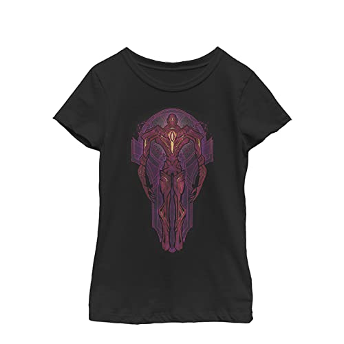 T-Shirt Marvel Stained Glass pour Fille en Coton Confortable