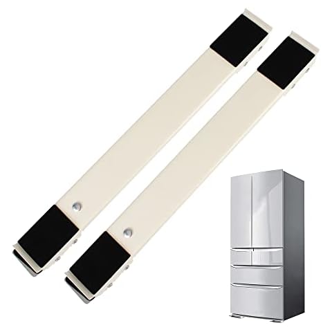 Adjustable Washing Machine Bracket, Load 660lb Appliance Sliders Mover Cover