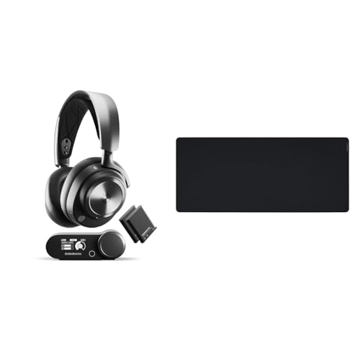 SteelSeries Arctis Nova Pro Wireless Gaming-Headset & Razer Gigantus V2 XXL - Weiches Gaming-Mauspad für schnelle Spielstile und optimale Kontrolle