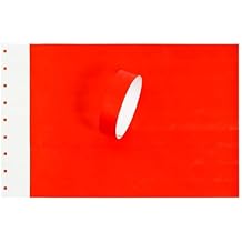 Red Wristbands for Events - 500 Count - Tear Resistant Paper Bracelets Comfortable Waterproof Lightweight ID Wrist Bands for Events Concert, Festival Admission, Party
