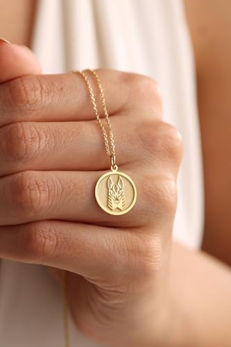 Colgante egipcio de Anubis en plata y oro de 24 mm como regalo de cumpleaños único 3