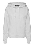 Vero Moda Kobiety Bluza z Kapturem, Szary, M