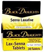- Black Draught Senna Laxative Tablets relieves Constipation - 30 Each