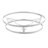 Materiale: Il supporto per pentole è realizzato in acciaio inossidabile 304 con bordi lisci e senza sbavature. È facile da pulire e inodore, offre un'esperienza di cottura più sana e lo rende uno strumento pratico indispensabile in cucina. Il suo design multifunzionale lo rende un supporto ideale per raffreddare, scolare, cuocere al vapore e appoggiare pentole