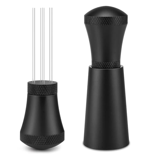 【Regali o Uso Personale】 Dai principianti ai professionisti, questo WDT tool versatile migliora le prestazioni delle macchine da caffè domestiche ed è uno strumento essenziale per i baristi. Un regalo perfetto per chi cerca qualità, sia per sé che per occasioni speciali.