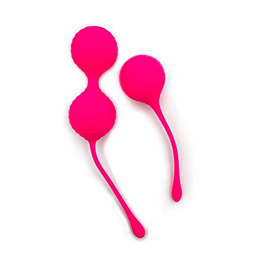 Bolinhas Para Pompoarismo Com Peso Que Vibra Sem Bateria Rosa