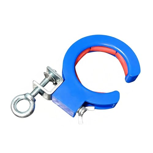 Sharplace Rouleau pour Chemin de Câble avec Structure En Métal et PP Outil de Passage de Fil Poulie de Guidage pour Installation Électrique Convient Aux Électri, Bleu