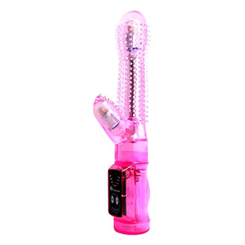 6 Modes Battery Operated Msager Waterproof Vibrarter Novelty Rabbit Toys for Women Travel