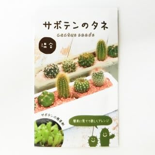 Amazon.co.jp: 【楽しくアレンジ】サボテンのタネ 混合 小袋(約30粒