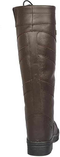 Horse Master Ladies Equestrian Waterproof Winter Amberley Fashion Riding Boots, 38 cm, Black (Brown, UK Footwear Size System, Adult, Women, Numeric, Medium, 6) - Image 2