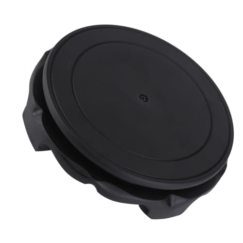 JECOMPRIS Soporte De Madera Giratorio Para Peceras y Flores Pedestal De Exhibición Redondo Base De Maceta