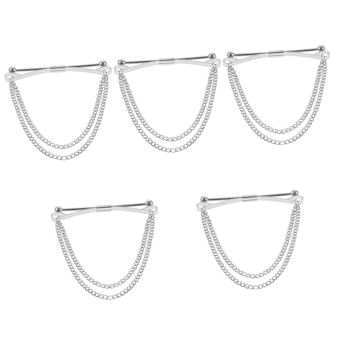 Alfiler de cuello de camisa en cobre de alta calidad para el estilo de hombres