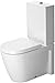 Produktbild Duravit Starck 2 Stand-WC Kombination (ohne Spülkasten, ohne Deckel) weiß 370 x 630 mm, mit Wondergliss, 21450900001