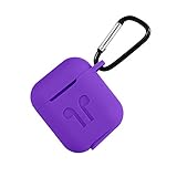 [Ajuste perfecto]: compatible con la cubierta de la caja de las vainas de aire, es un diseño especial compatible con las vainas de aire 2 y 1. Admite la carga con cable / inalámbrica.
