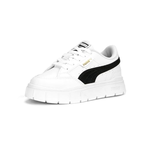 PUMA Kids Girls Mayze Stack Platform Sneakers Shoes Casual - White2