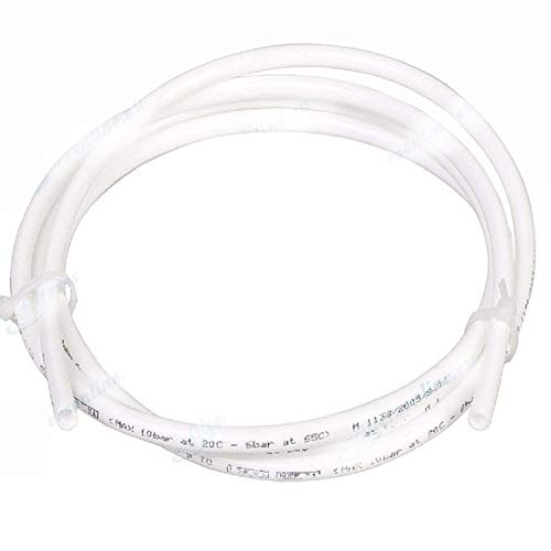 Aqualogis Tubo de agua blanco 1/4, (6.35mm) 10 m, para sistemas de ósmosis inversa, refrigeradores, máquinas de café espresso, máquinas expendedoras, y filtros de agua.