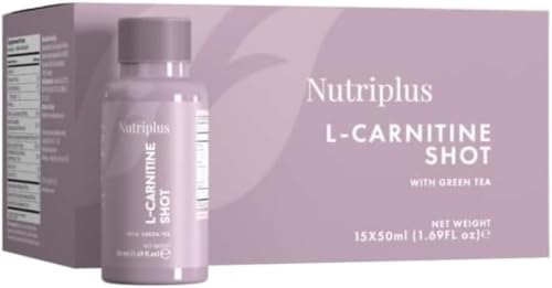 L-Carnitine Shot with Green Tea Extract and Vitamin B6 15 x 50ml