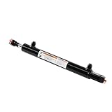 Kingway Double Acting Hydraulic Cylinder 1.5' Bore x 12' Stroke, 0.75' Pin Holes, SAE#6 Ports, 3500 PSI High-Pressure Welded Cylinder, Replacement Hydraulic for Tractor, Loader, Ag Equipment