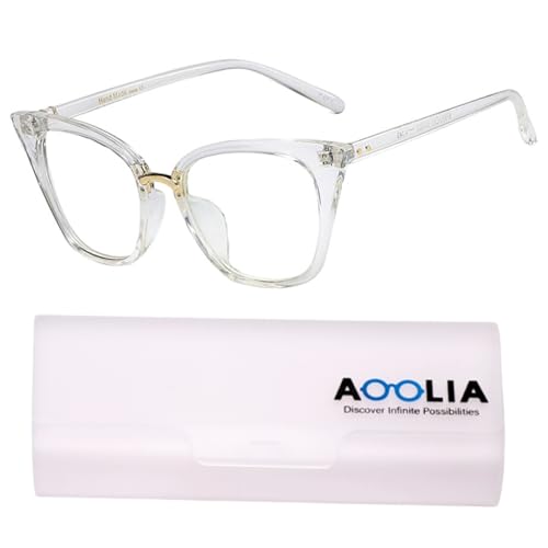 Image of Cat Eye Blue Light Blocking Glasses for Women Men, Anti-fatigue Anti UV Ray Computer Gaming Glasses