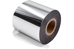 3" x 400ft Heat Transfer Hot Stamping Paper Silver for Leather Gilded Machine