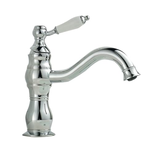 Robinet de cuisine en laiton doré rotatif 360 design luxueux pour évier et salle de bain