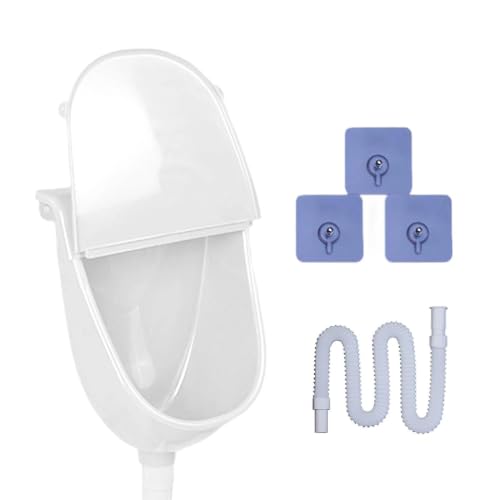 Urinario masculino portátil para RV garaje o dormitorio con altura ajustable de ventosa