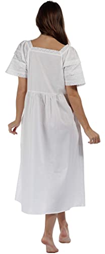 The 1 for U Nightgowns for Women - Womens Nightgowns, Amanda 100% Cotton Gown2