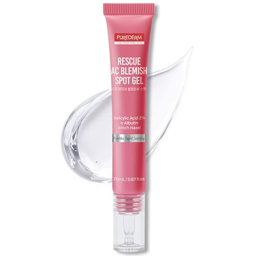 Purederm Blemish Spot Treatment Gel with Salicylic Acid 2%, Sooth...