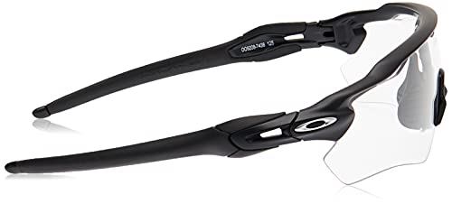 Oakley Men's Ev Path Sunglasses Rectangular, Matte Black/Clear, 38 Mm #TOP2