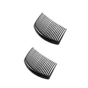 Image of ASPIRE-T Side Comb Side Hairpins Hair Clips Jooda Pins Bridal Hair Comb Clips French for Hair Acrylic Plastic Hair Accessories For Women And Girls (Half Comb 03)