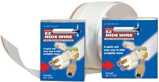 Large EZ HideWire Raceway - Dispenser Box - 50 ft - White