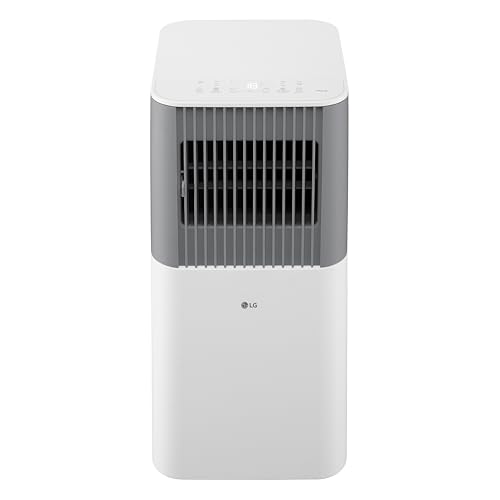 Image of LG 6,000 BTU SACC (10,000 BTU ASHRAE) Smart Portable Air Conditioner, 115V, Cools 250 Sq.Ft. (10' x 25' Room), Quiet Operation, LCD Remote Control, Voice Control, Works w /Amazon Alexa, and Hey Google