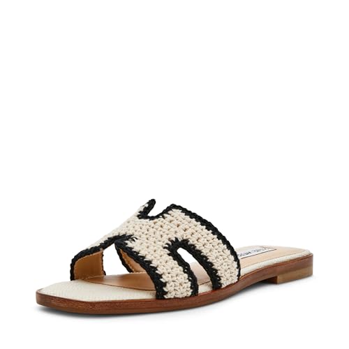 Steve Madden Women's Hadyn, Cream Multi, 5.5