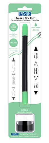 PME Edible Ink Brush and Fine Pen Light Green