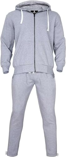 Image of Tracksuit Men,Casual Outfit Athletic Sweatsuits for Men Jogging Suits Sets 2 pcs