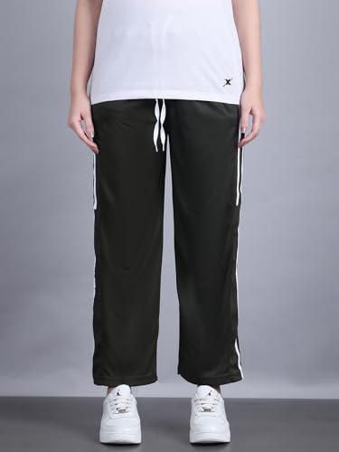 Image of Mack Jonney Striped | Relaxed Fit | Polyster Lycra Trackpant for Women-M01
