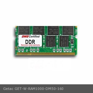 DMS Data Memory Systems Replacement for Getac W-RAM1000 W130 1GB DMS Certified Memory 200 Pin DDR PC2100 266MHz 128x64 CL 2.5 SODIMM - DMS