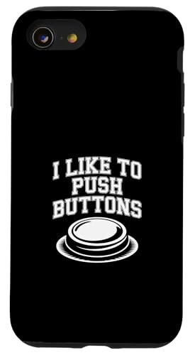 I Like To Push Buttons Ȃ̂ ||- X}zP[X iPhone SE (2020) / 7 / 8 p