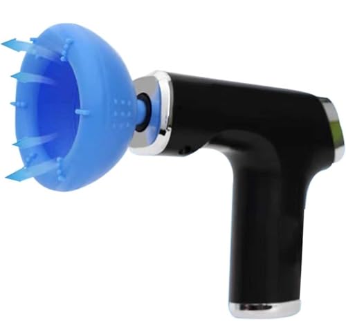 Copa de percusión eléctrica para tórax y palma de silicona, dispositivo para terapia física torácica (CPT), eliminación de moco y vibración de fascia para pacientes postrados miniatura 1