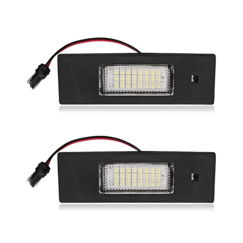 Luz matrícula LED Canbus para coche que elimina el fallo de bombilla fundida en Serie 1 F20