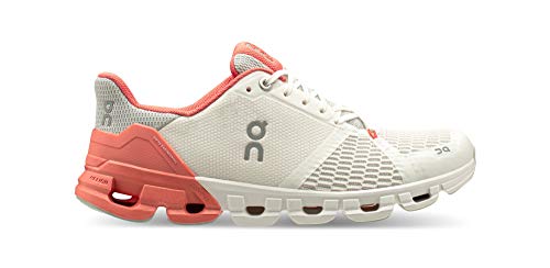 On Running On Running W Cloudflyer Weiß, Damen Laufschuh, Größe EU 42.5 - Farbe White - Coral