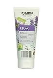 Ombia duschgel Wellnesdusche mit Bio Pflanzenextrakt RELAX Vegan mit Bio Passionsblumen,Bio Lavendelöl & Dexpanthenol 200ml (3er Pack)