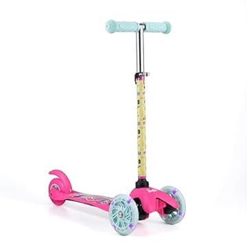 barbie 3 wheel tilt scooter