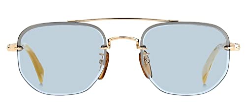 David Beckham DB 1078/S Gold/Light Blue 53/20/150 men Sunglasses2